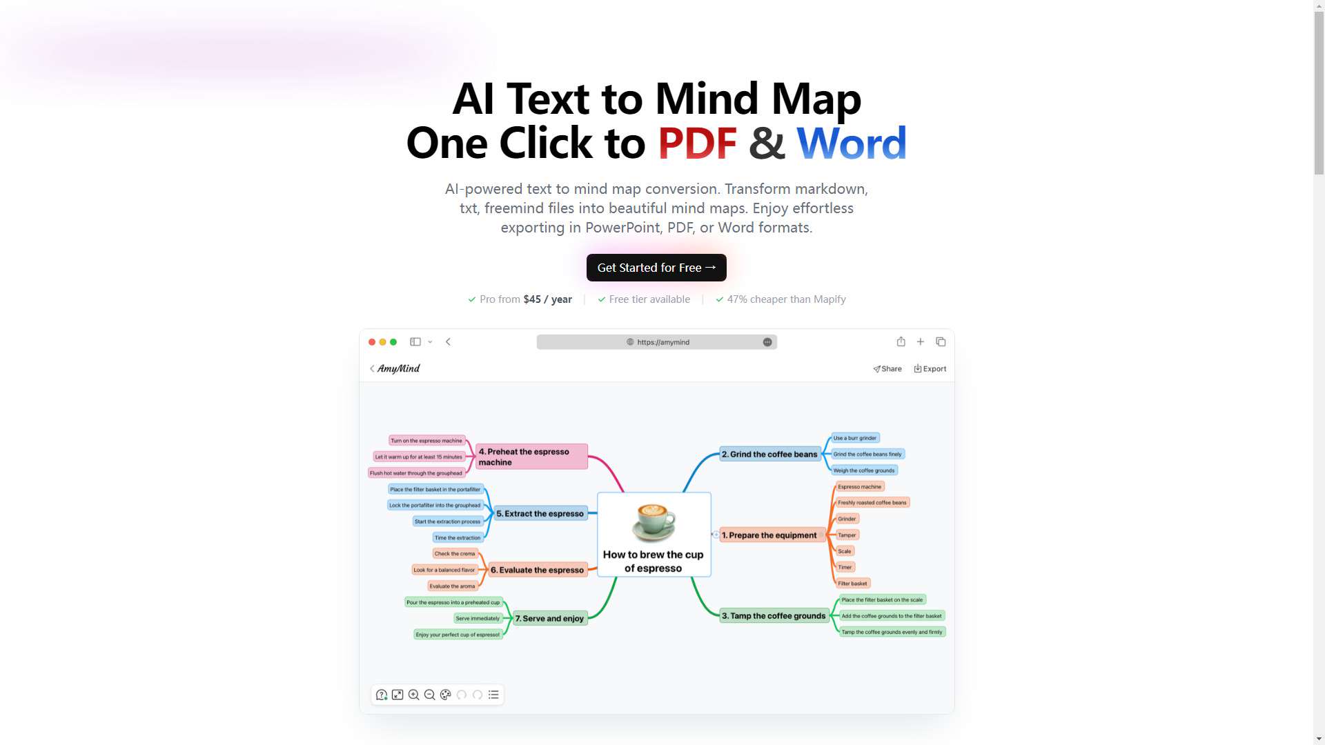 AmyMind 界面预览