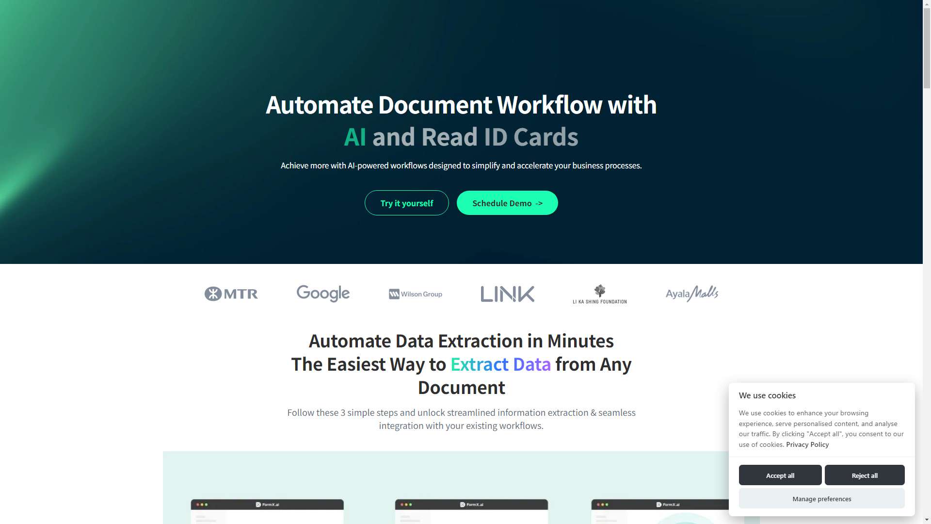 FormX.ai 界面预览
